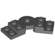 Lego deska zahnutá, tmavě modro šedá (6395097)